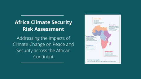 Africa Climate Security Risk Assessment Map