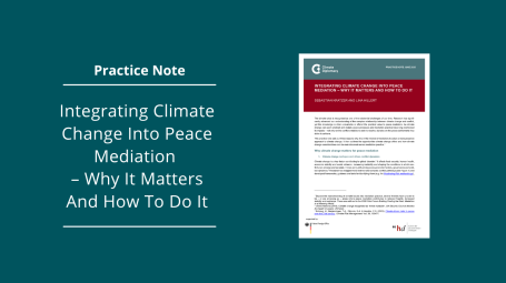 Back to site  Edit Image Toolbar items Shortcuts Sarneet Saran Edit Image Integrating Climate Change Into Peace Mediation &ndash; Why It Matters And How To Do It