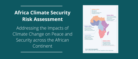 Africa Climate Security Risk Assessment Map