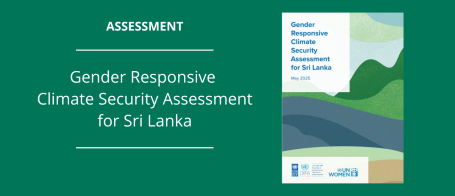Gender Responsive Climate Security Assessment for Sri Lanka