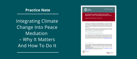 Back to site  Edit Image Toolbar items Shortcuts Sarneet Saran Edit Image Integrating Climate Change Into Peace Mediation &ndash; Why It Matters And How To Do It