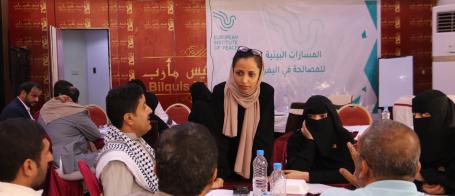 Community dialogue in Yemen 